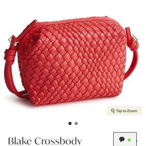 NEW Vera Bradley Blake Crossbody in Cayenne Faux Leather